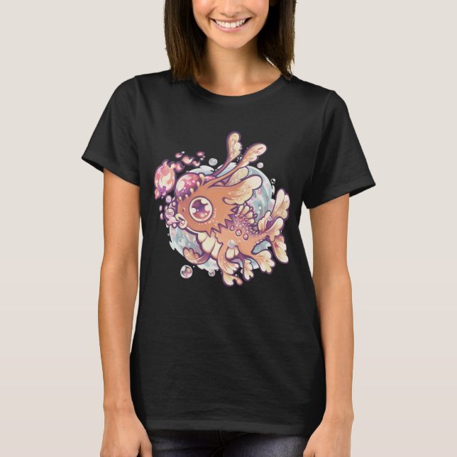 Camiseta Dragão Peixe Dourado (Frente)