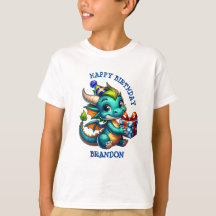 Dragão Pensava Que Era Um Garoto De Aniversário Pe