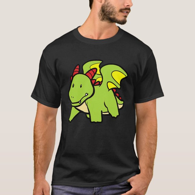 Camiseta Dragão pequeno (Frente)