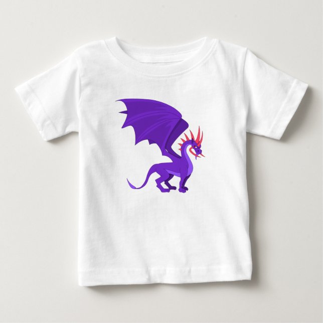 Camiseta Dragão roxo (Frente)