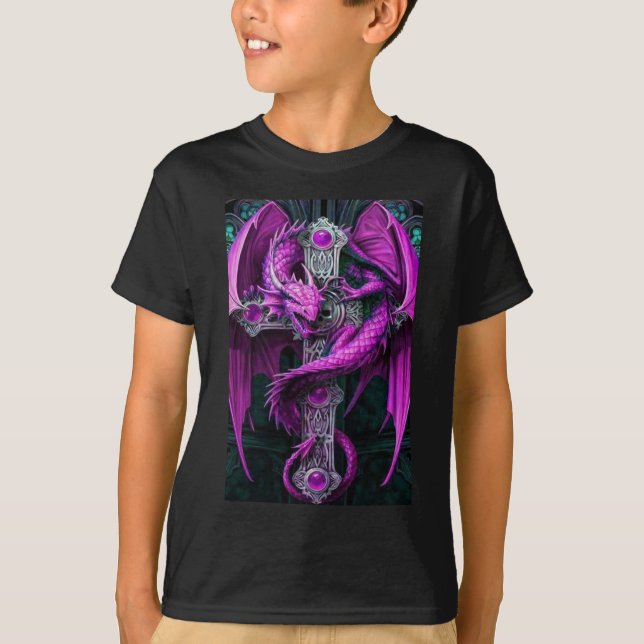 Camiseta Dragão roxo (Frente)