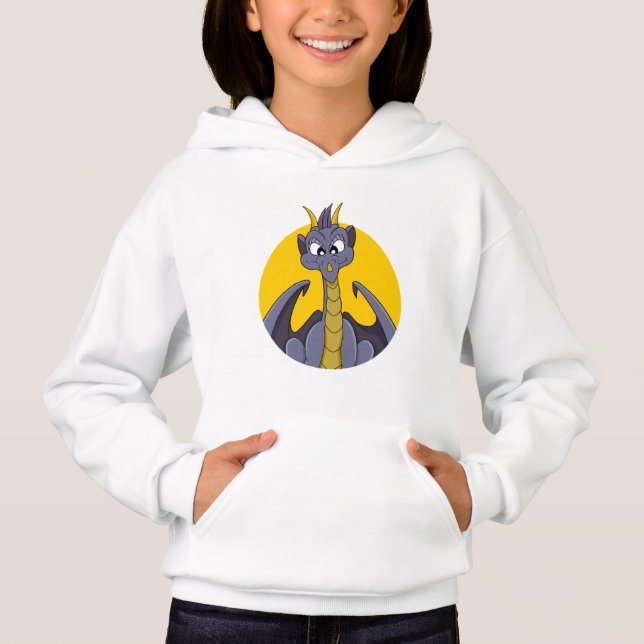 Camiseta Dragão roxo não tem capuz (Frente)