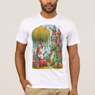 Camiseta Dragão Serenata Por Uma princesa Mística