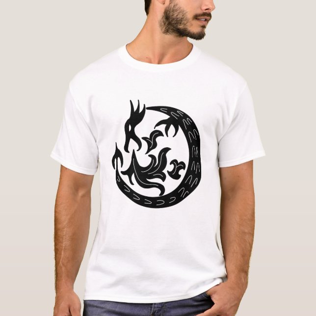 Camiseta Dragão soprando fogo (Frente)