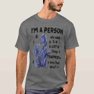Camiseta Dragão, sou uma pessoa que quer fazer muitas cois