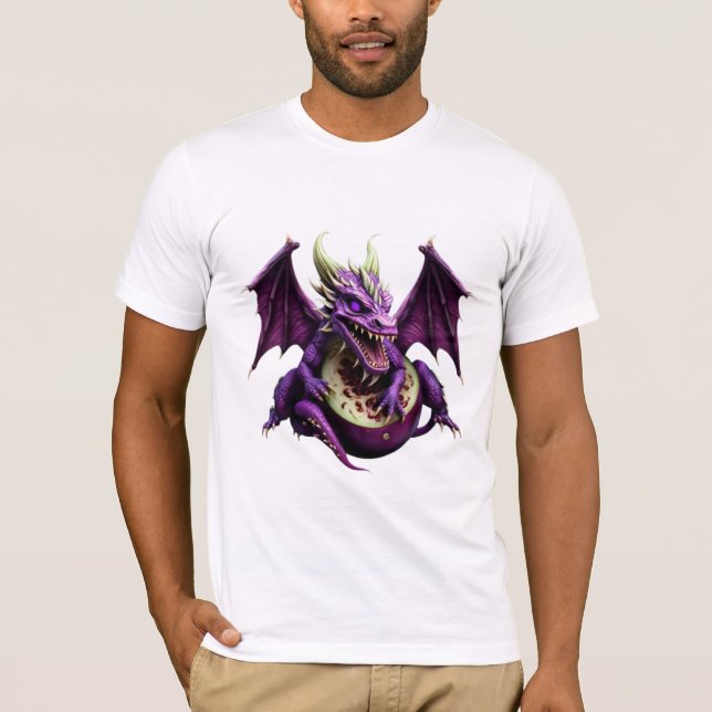 Camiseta Dragão vampiro (Frente)