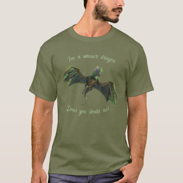 Camiseta Dragão vencedor (Frente)