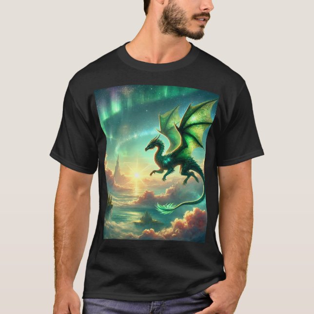 Camiseta Dragão Verde (Frente)