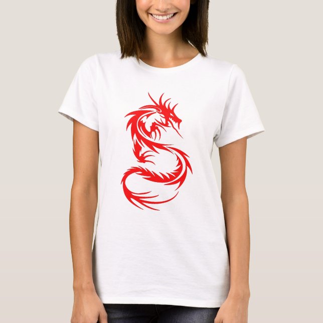 Camiseta Dragão Vermelho (Frente)