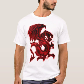 Camiseta Dragão vermelho