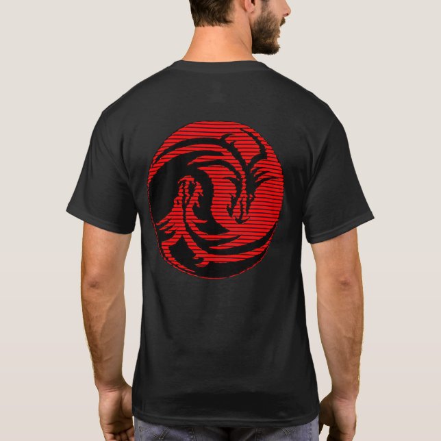 Camiseta Dragão vermelho (Verso)