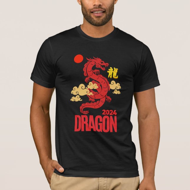 Camiseta Dragão vermelho 2024 (Frente)