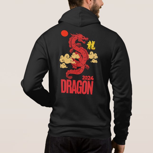 Camiseta Dragão vermelho 2024 (Verso)