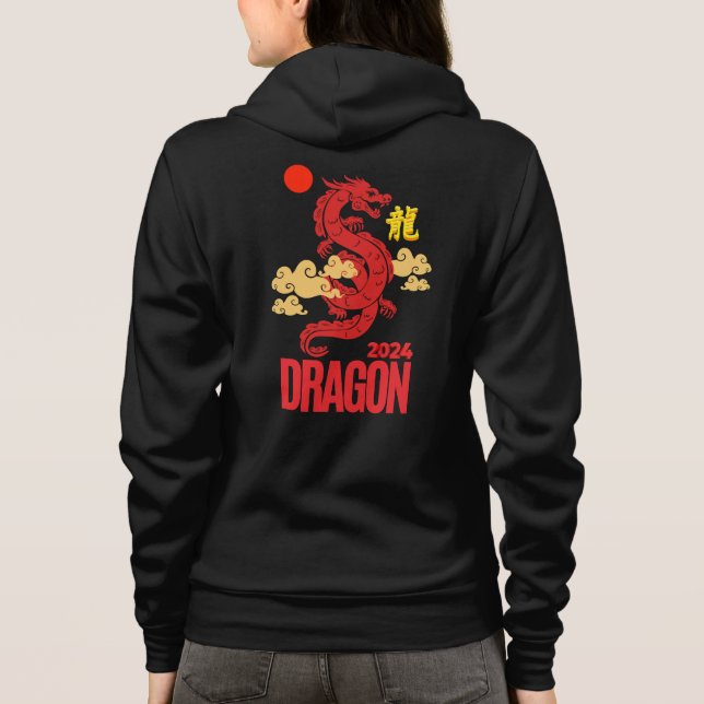 Camiseta Dragão vermelho 2024 (Verso)