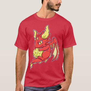 Camiseta Dragão Vermelho com D20