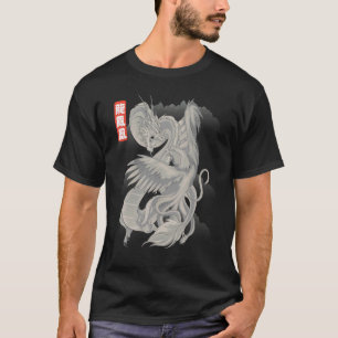 Camiseta Dragão VS Fênix Mythology Loong Fenghuan