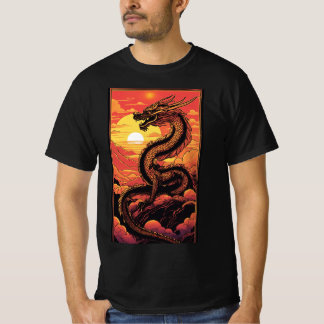 Camiseta Dragão Whimsical Dreams-Mystical Tee Collection