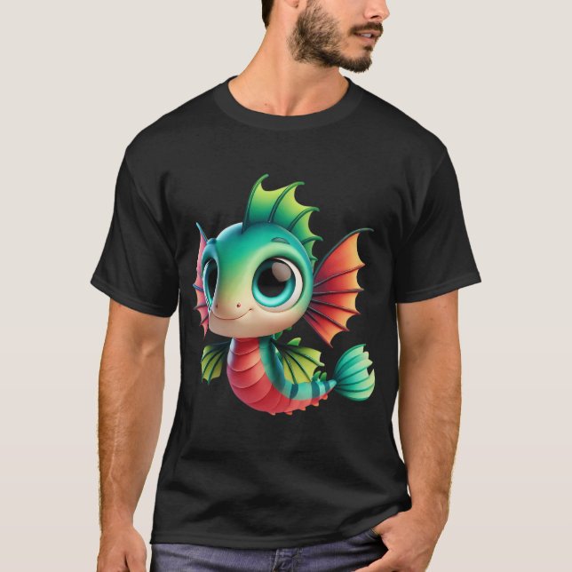 Camiseta Dragãozinho Adorável (Frente)
