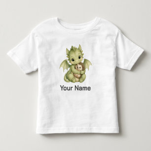 Camiseta Dragãozinho de Conto de Fadas Personalizado para C