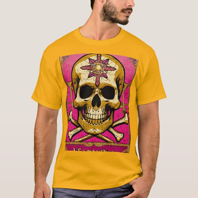 Camiseta Dragões chineses - Negrito, Na moda e confortável (Frente)