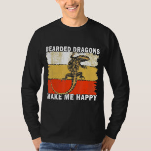 Camiseta Dragões com cartazes me fazem feliz