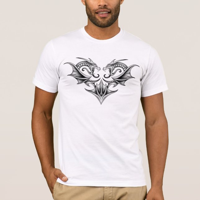 Camiseta Dragões gêmeos (Frente)