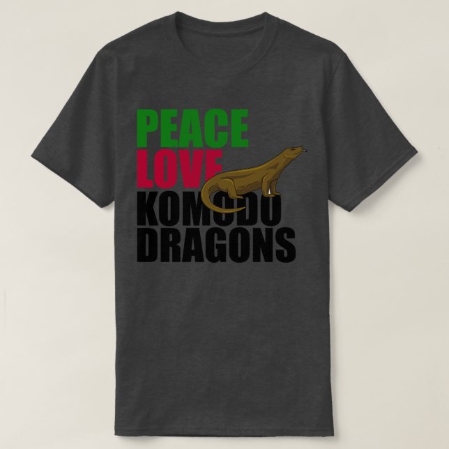 Camiseta Dragões Komodo (Frente do Design)