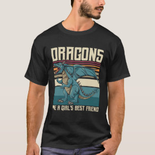 Camiseta Dragões são uma Legal amiga da melhor Dragão