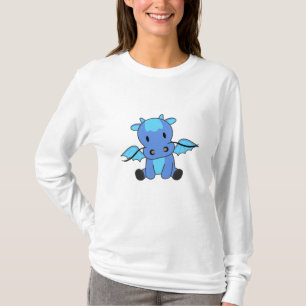 Camiseta Dragon Blue Fairy Tale Fantasy Cuide