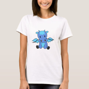 Camiseta Dragon Blue Fairy Tale Fantasy Cuide