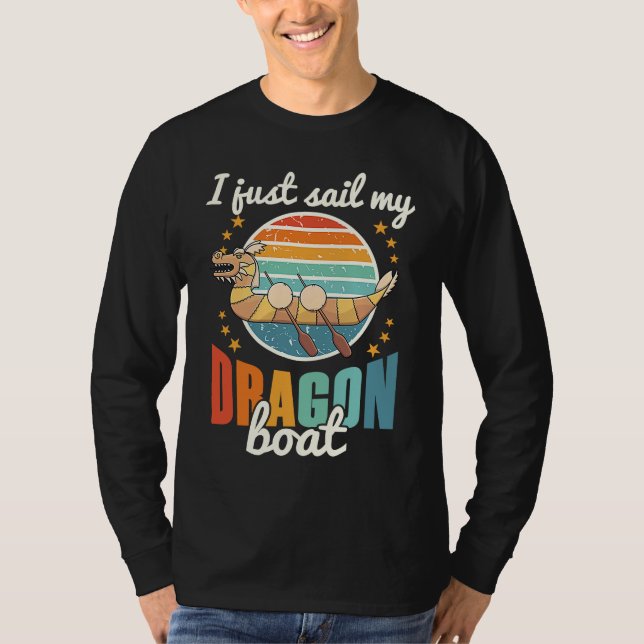 Camiseta Dragon Boat Chinese Paddle Racing   2 (Frente)