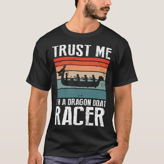 Camiseta Dragon Boat Paddling Desgin for Dragon Boat Racing (Frente)
