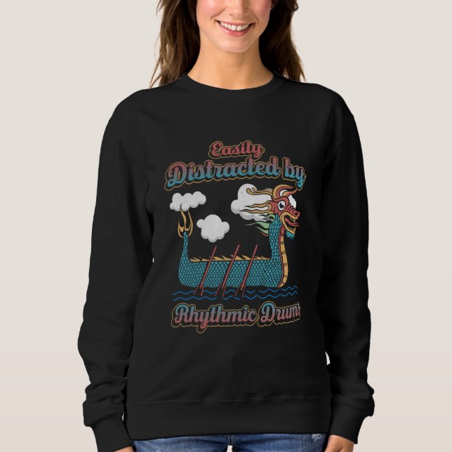 Camiseta Dragon Boat Racing For Dragon Boat Paddler Drummer (Frente)