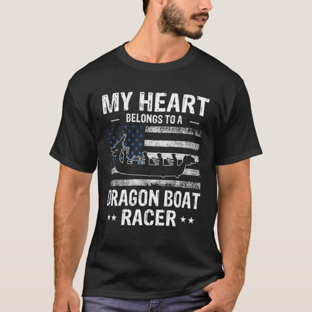 Camiseta Dragon Boat Racing Theme for Dragonboating  11 (Frente)