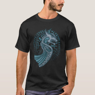 Camiseta Dragon Boat Runge Circle Norse Compass Viking Fan