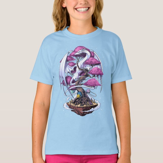 Camiseta Dragon Cherry Blossom (Frente)