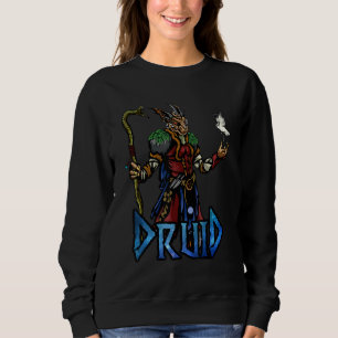 Camiseta Dragon Druid D20 Roleplay Rpg Fantasy Tabletop