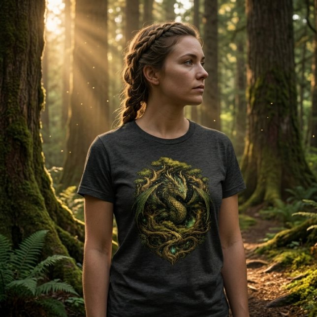 Camiseta Dragon Forest Emblem (Criador carregado)