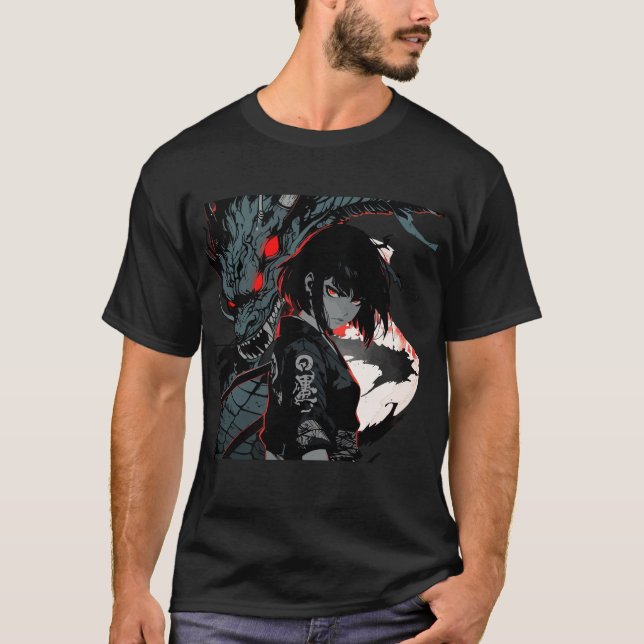 Camiseta Dragon Girl (Frente)