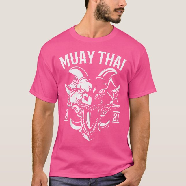 Camiseta Dragon Head Muay Thai (Frente)