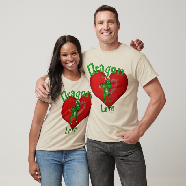 Camiseta Dragon Love (Unissex)