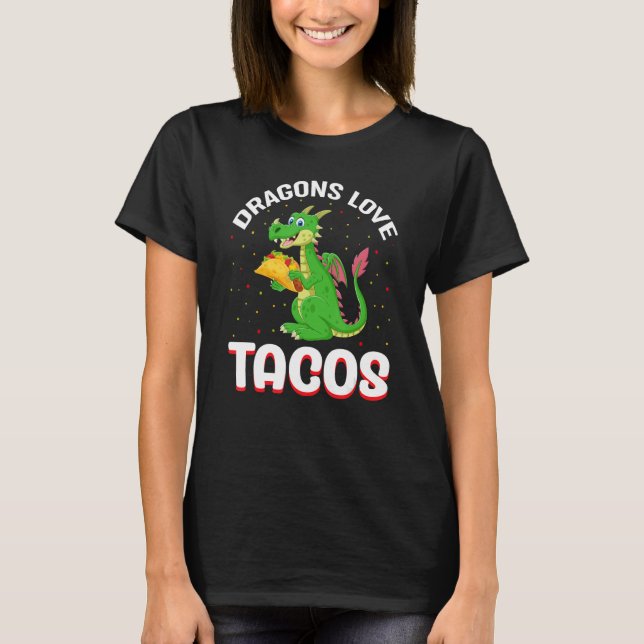 Camiseta Dragon Love Tacos (Frente)
