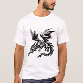 Camiseta Dragón poligonal