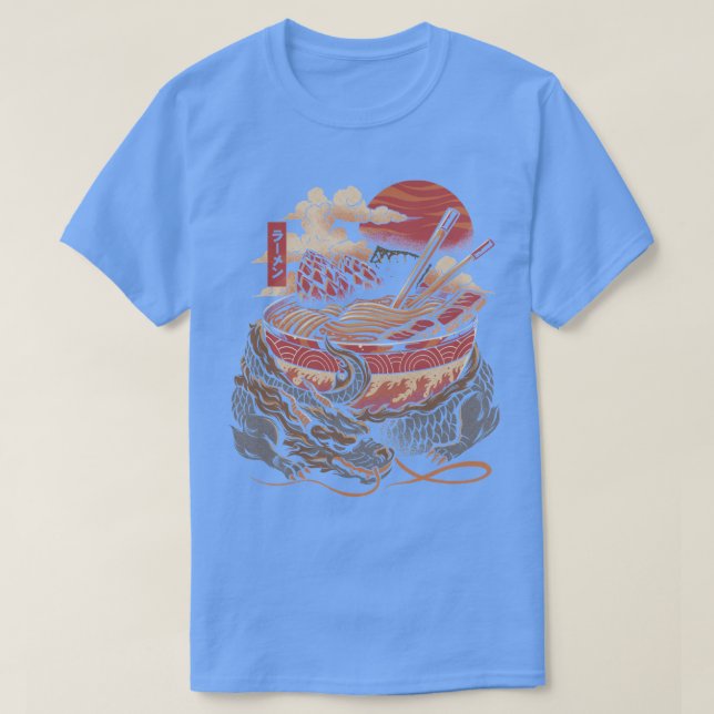 Camiseta Dragon Ramen (Frente do Design)