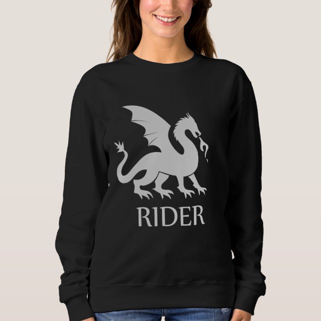 Camiseta Dragon Rider Black Sweet (Frente)