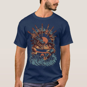 Camiseta Dragon Sushi Ramen