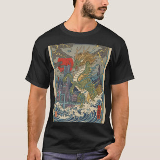 Camiseta Dragon Waves