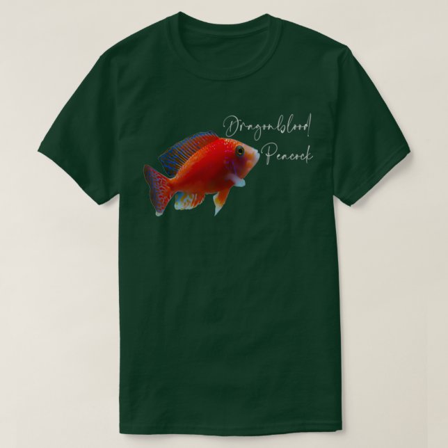 Camiseta Dragonblood Peacock (Frente do Design)