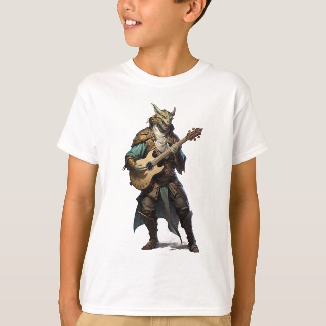 Camiseta Dragonborn Bard (Frente)