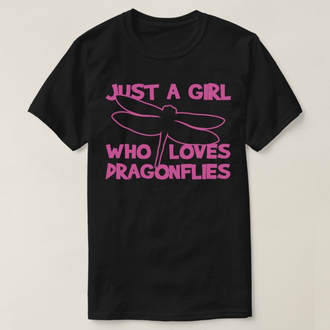 Camiseta Dragonflies Dragonfly Lover (Frente do Design)